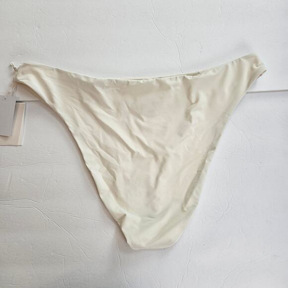 Good American Basic Better Bikini Cheeky Bottom Swim Ivory Plus 3x Pool Beach - Picture 2 of 8